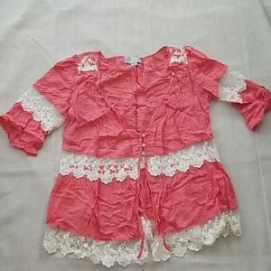 Cardigan Style Blouse